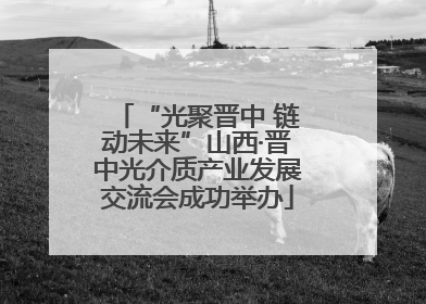“光聚晋中 链动未来”山西·晋中光介质产业发展交流会成功举办