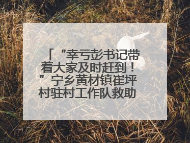 “幸亏彭书记带着大家及时赶到！”宁乡黄材镇崔坪村驻村工作队救助中暑村民