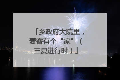 乡政府大院里，麦客有个“家”（三夏进行时）