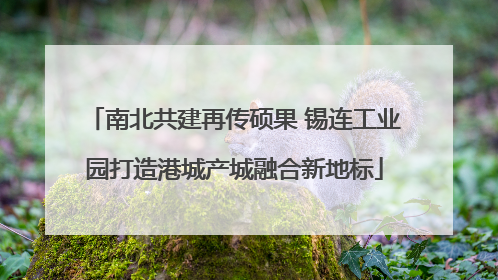 南北共建再传硕果 锡连工业园打造港城产城融合新地标