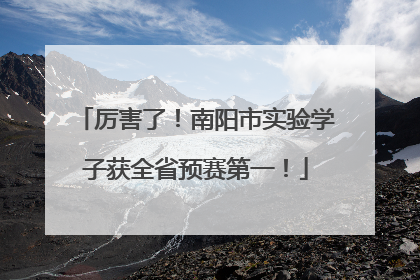 厉害了！南阳市实验学子获全省预赛第一！
