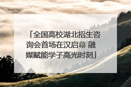 全国高校湖北招生咨询会首场在汉启幕 融媒赋能学子高光时刻