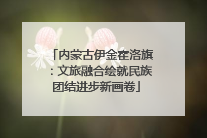 内蒙古伊金霍洛旗：文旅融合绘就民族团结进步新画卷