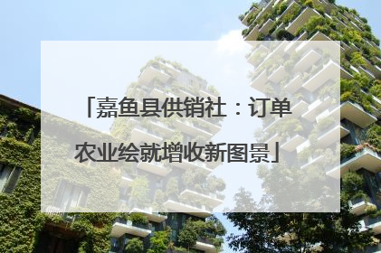 嘉鱼县供销社：订单农业绘就增收新图景