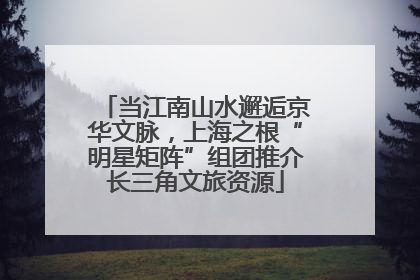当江南山水邂逅京华文脉，上海之根“明星矩阵”组团推介长三角文旅资源