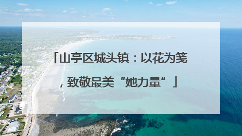 山亭区城头镇：以花为笺，致敬最美“她力量”