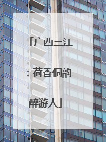 广西三江：荷香侗韵醉游人