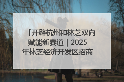 开辟杭州和林芝双向赋能新赛道｜2025年林芝经济开发区招商引资（杭州）推介展销活动在杭举办