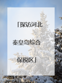 探访河北秦皇岛综合保税区