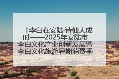 李白在安陆·诗仙大成时——2025年安陆市李白文化产业创新发展暨李白文化旅游暑期消费季活动在武汉启幕