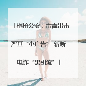 桐柏公安：雷霆出击严查“小广告” 斩断电诈“黑引流”