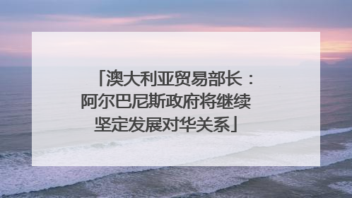 澳大利亚贸易部长：阿尔巴尼斯政府将继续坚定发展对华关系