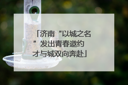 济南“以城之名”发出青春邀约 才与城双向奔赴