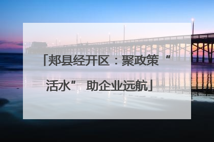 郏县经开区：聚政策“活水” 助企业远航