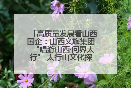 高质量发展看山西国企：山西文旅集团“唱游山西·问界太行” 太行山文化探索之旅燃情启幕