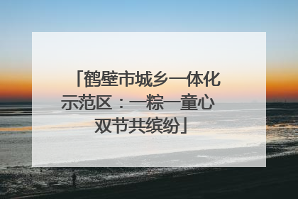 鹤壁市城乡一体化示范区：一粽一童心 双节共缤纷