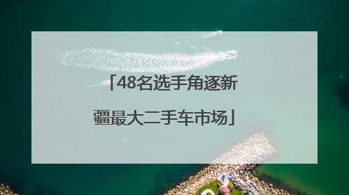 48名选手角逐新疆最大二手车市场