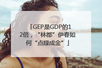 GEP是GDP的12倍，“林都”伊春如何“点绿成金”